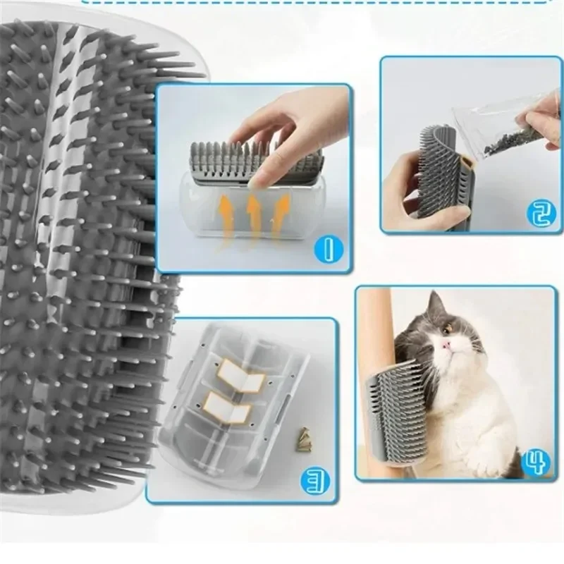 Corner Self-Groomer for Cats — photo 5