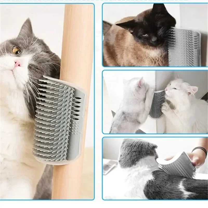 Corner Self-Groomer for Cats — photo 3